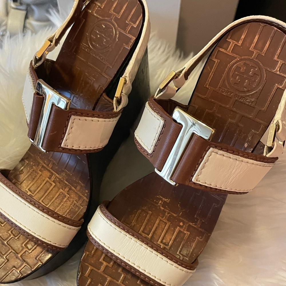 Tory Burch ….Platform Wedges…Size 7.5